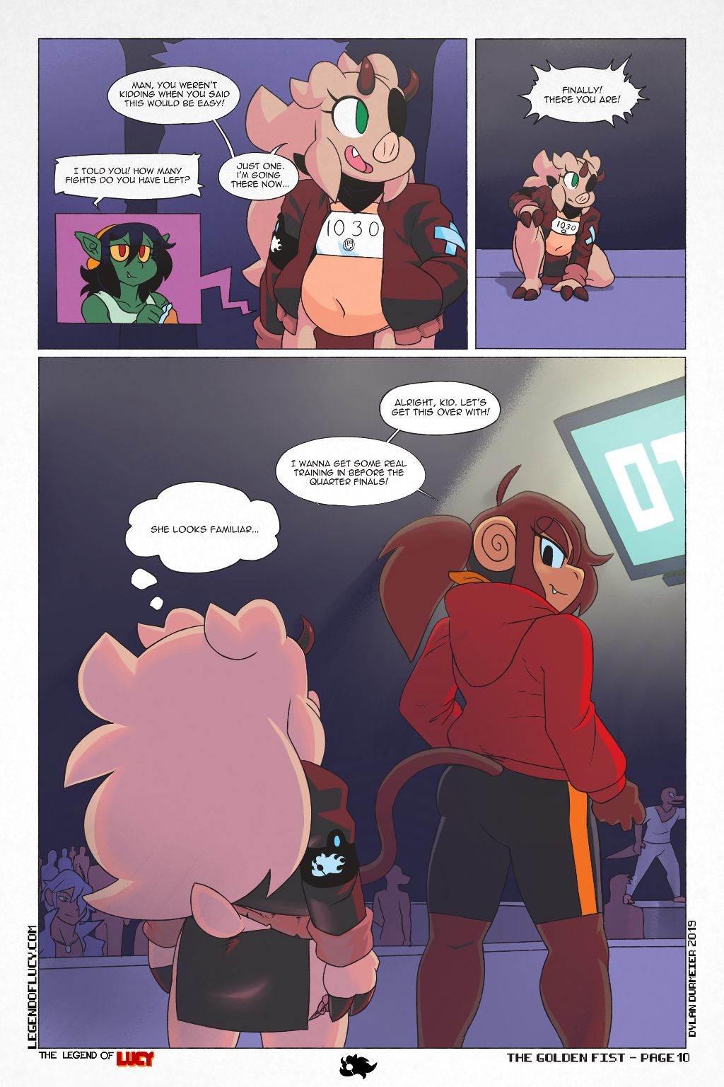 The Golden Fist Page 10