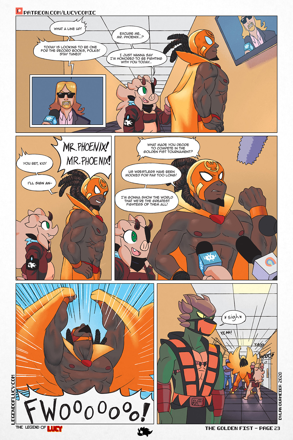 The Golden Fist Page 23