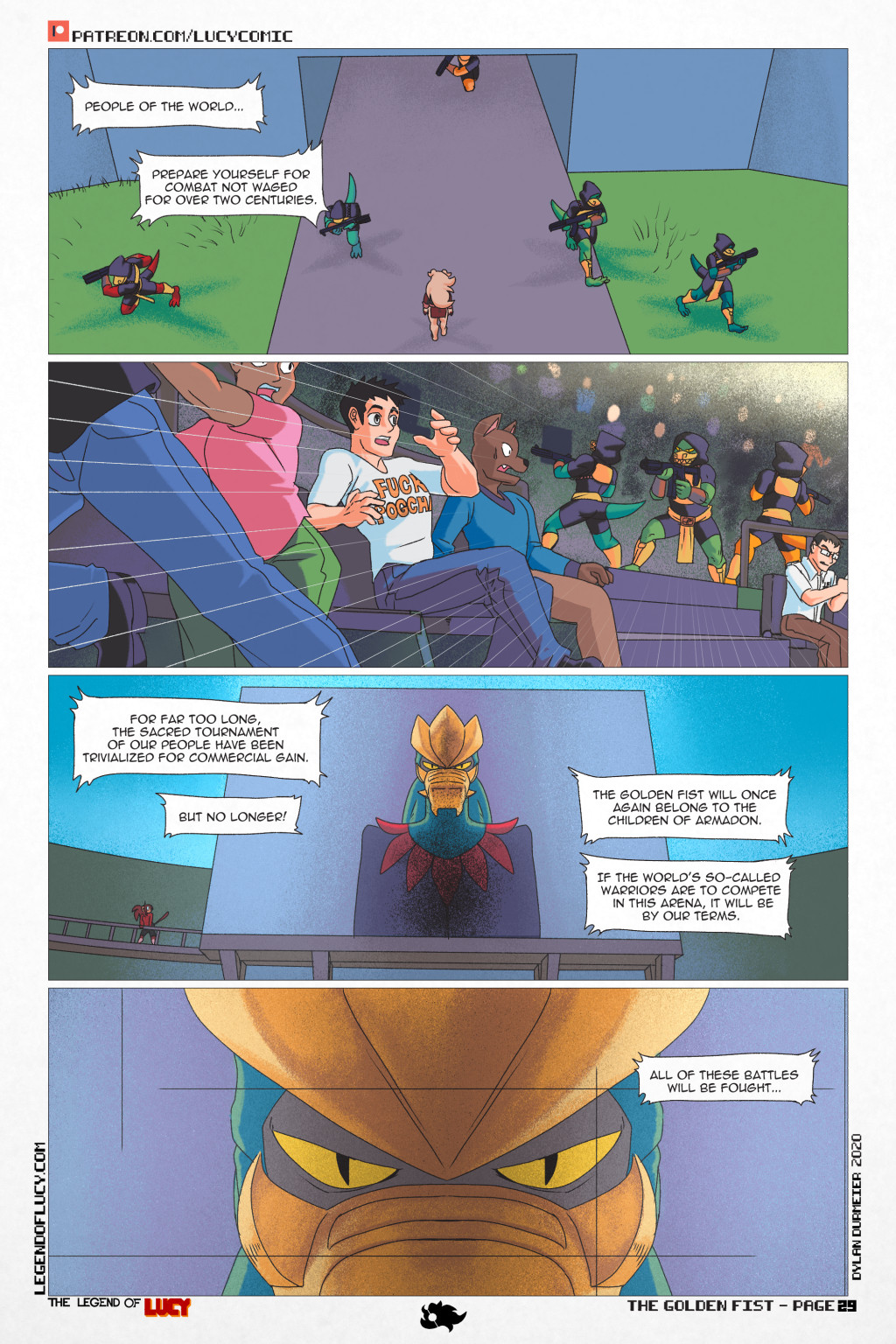 The Golden Fist Page Page 29