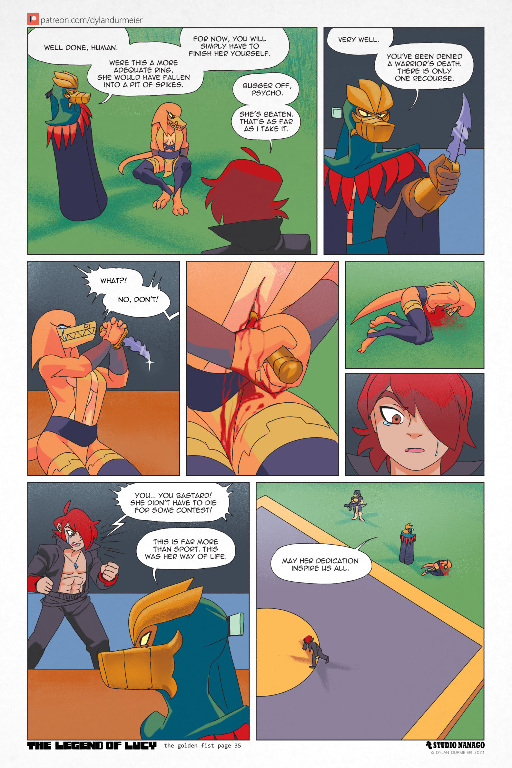 The Golden Fist Page 35